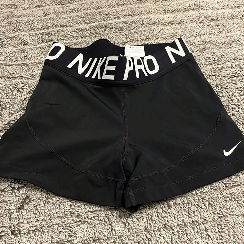 Nike pro compression shorts.